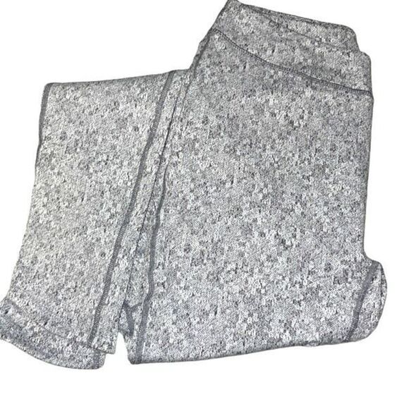 Gymshark Flex Dry Fleur Texture Leggings‎ Gray Speckle Size Medium - Picture 2 of 6